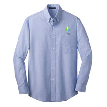 Load image into Gallery viewer, Men&#39;s Crosshatch Easy Care Dress Shirt
