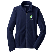 Load image into Gallery viewer, Ladies Port Authority Heather Microfleece Full Zip Jacket

