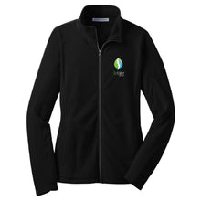 Load image into Gallery viewer, Ladies Port Authority Heather Microfleece Full Zip Jacket
